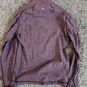 Lululemon long sleeve men’s pullover size L 1/4 zip